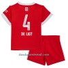 Conjunto (Camiseta+Pantalón Corto) FC Bayern de Múnich De Ligt 4 Primera Equipación 2022-23 - Niño